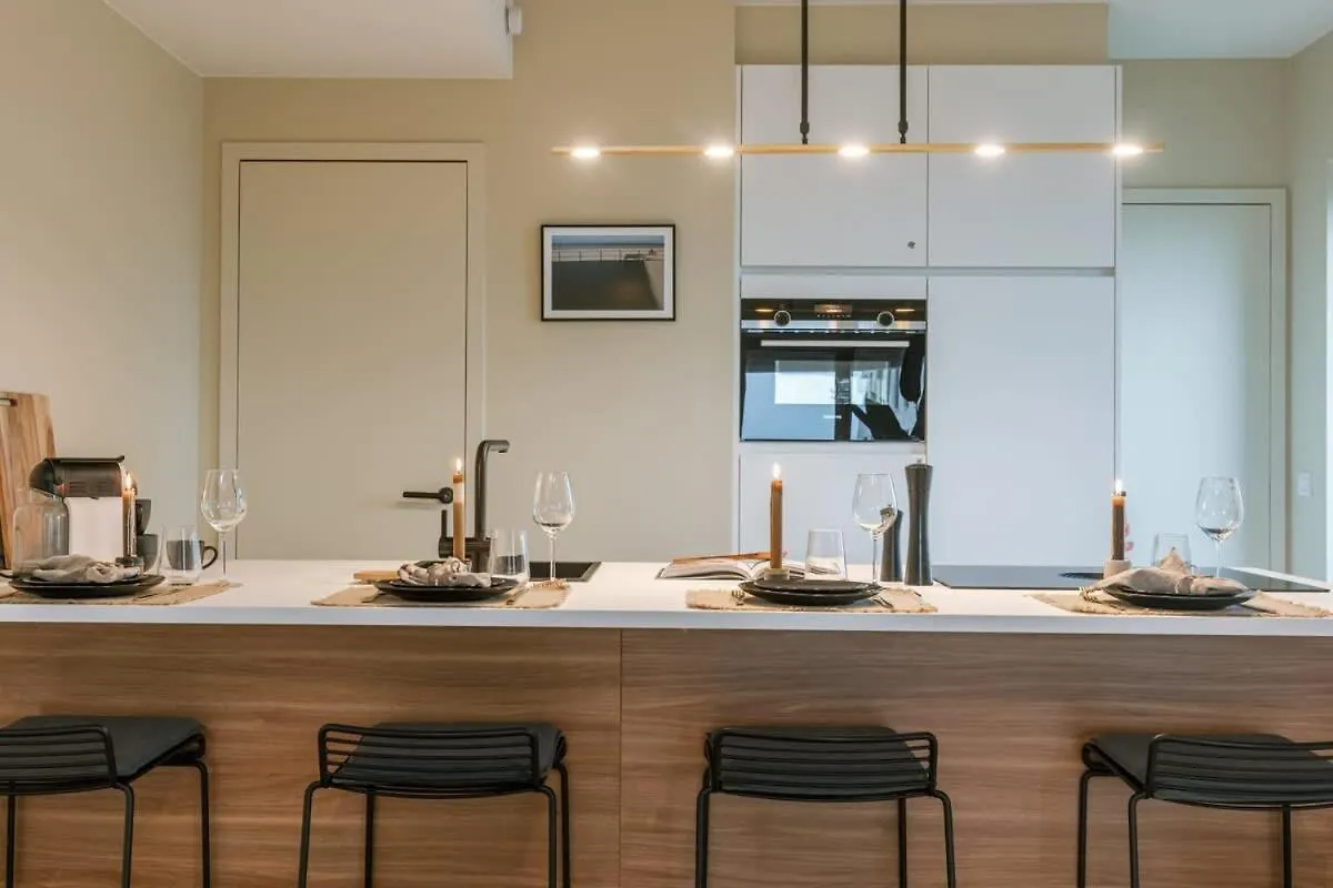 אוסטנדה Stunning Apartment With Terrace And Parking 0*,